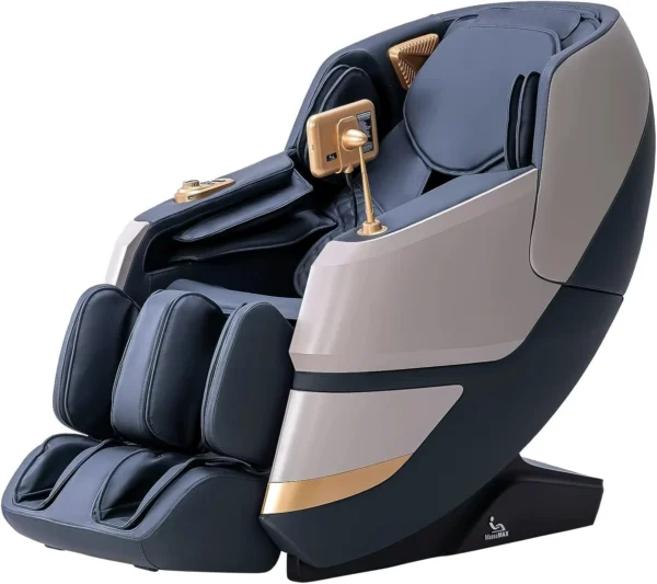 Acupressure Lounge Chair with Electric Footrest and Heated Massage - Image 9