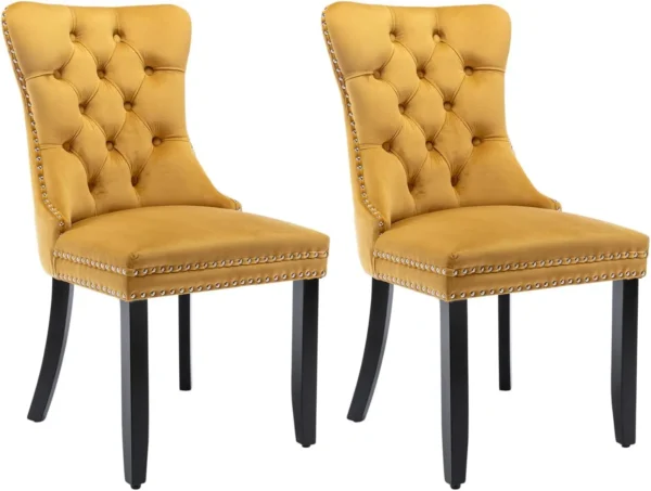 Captivating Tufted Dining Chairs: A Symphony of Style and Comfort for Your Dining Room - Image 7