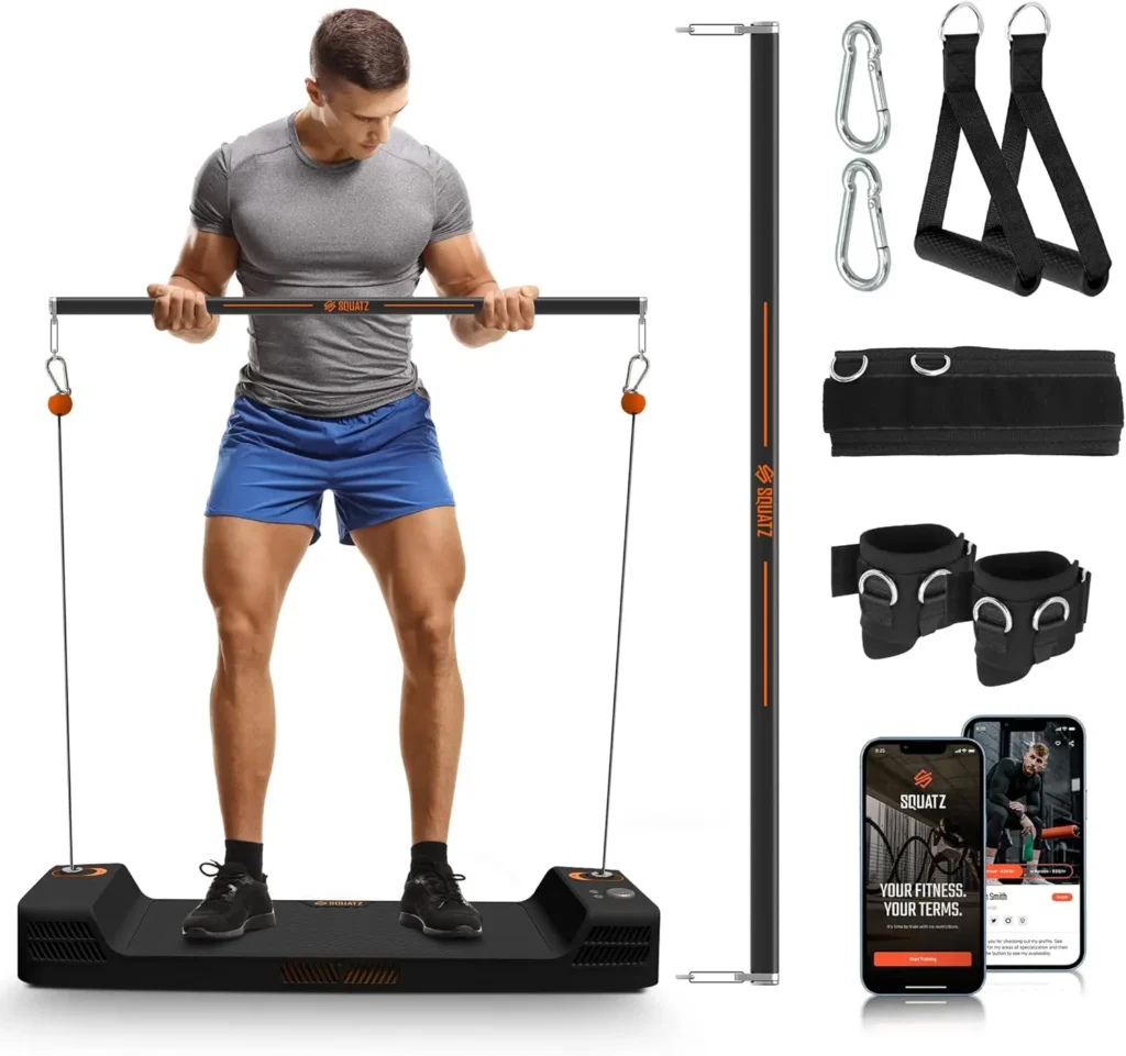 Apollo Board Mini: Smart Cable Machine for Full Body Workouts and Strength Training