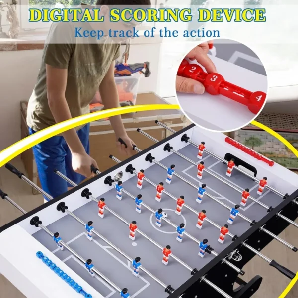 Ultimate Foosball Frenzy: Heavy-Duty Arcade Table for Exhilarating Soccer Matches - Image 3