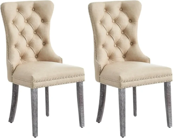 Captivating Tufted Dining Chairs: A Symphony of Style and Comfort for Your Dining Room - Image 11