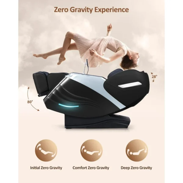 Full Body Zero Gravity SL Track Massage Chair with Yoga Stretching - Image 15