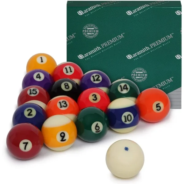 Pure Phenolic Pool Balls Regulation Belgian Made Billiard Ball Set - Image 2