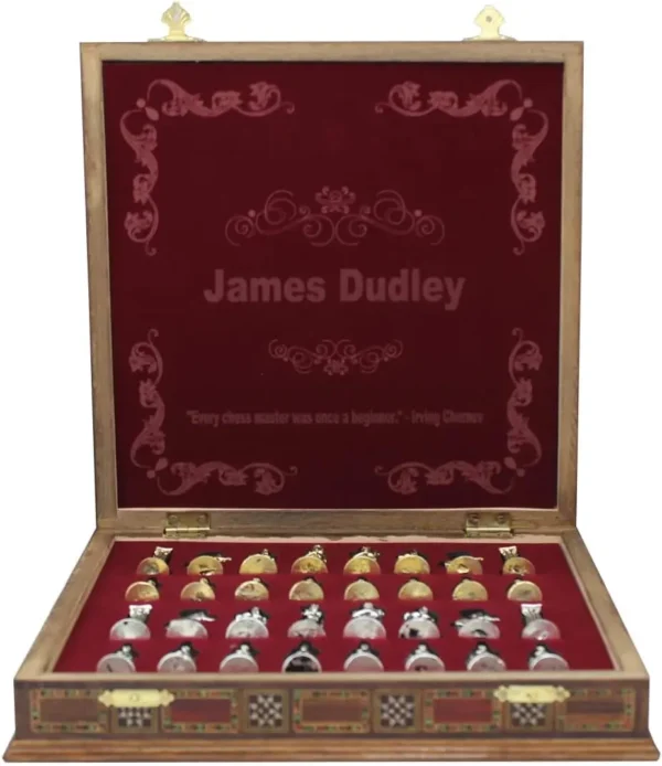 Personalized 11-Inch Chess Set: A Timeless Gift for Special Occasions - Image 3