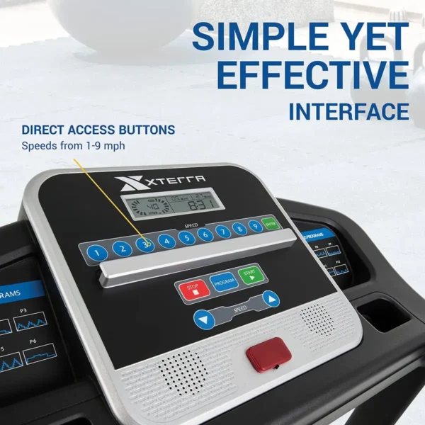 Premium Folding Smart Treadmill: Compact, Powerful, 250 LB Capacity - Image 3