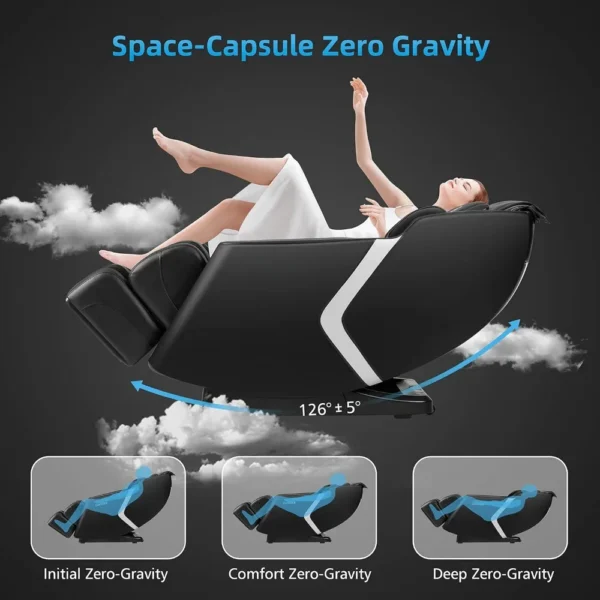 4D Shiatsu Deep Tissue Massage Chair: Ultimate Relaxation with Zero Gravity - Image 5