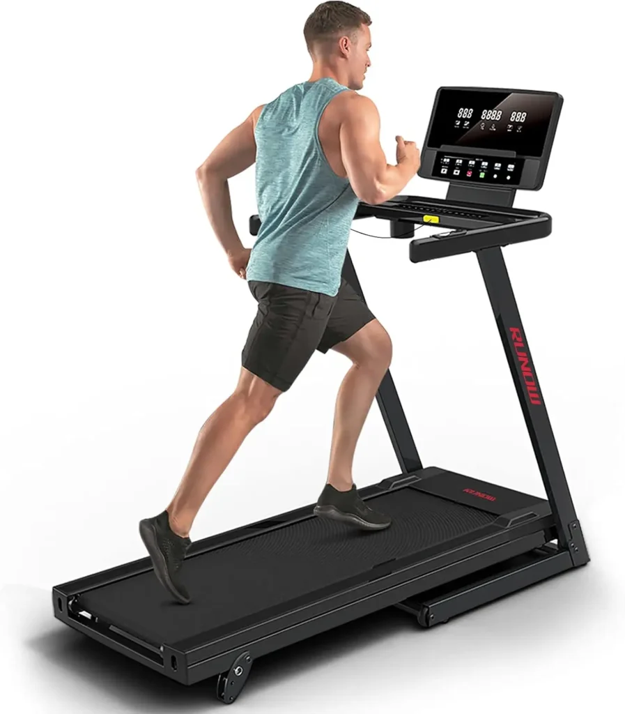 Foldable Treadmill with Incline: Perfect for Home Walking, Running, Bluetooth Support, and Custo