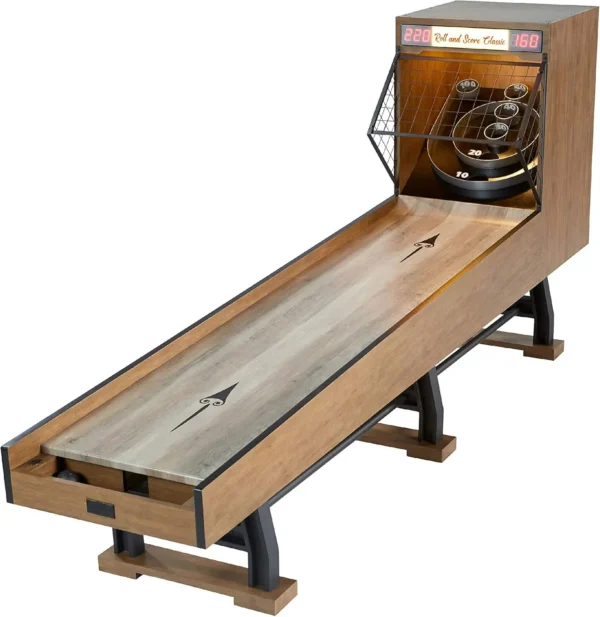 Billiards Roll and Score Game Set, 10' - Vintage Games for Arcades, Fairs, Carnivals, Rec Rooms, Playrooms, Bars - Sp