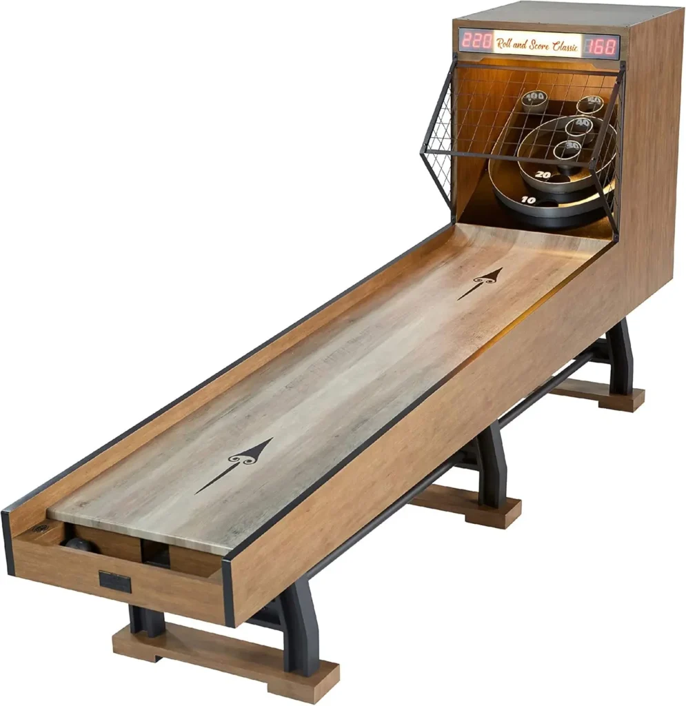 Billiards Roll and Score Game Set, 10' - Vintage Games for Arcades, Fairs, Carnivals, Rec Rooms, Playrooms, Bars - Sp