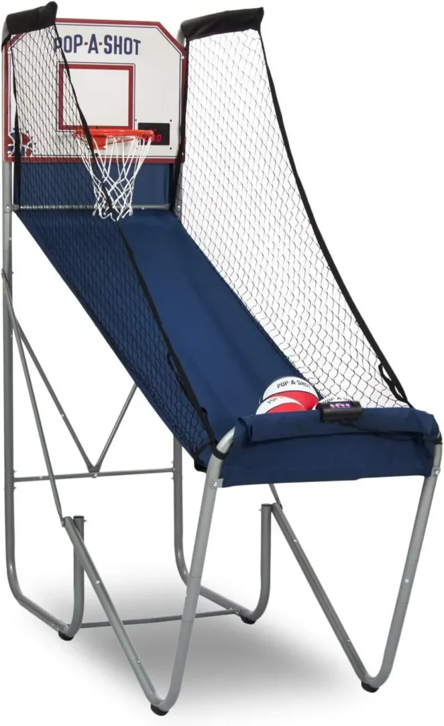 Home Arcade Basketball: Single Shot Fun with Infrared Scoring and Foldable Storage