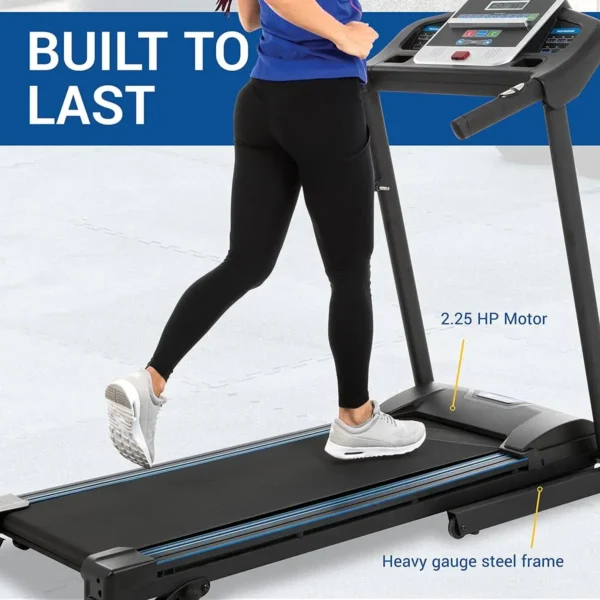 Premium Folding Smart Treadmill: Compact, Powerful, 250 LB Capacity - Image 4