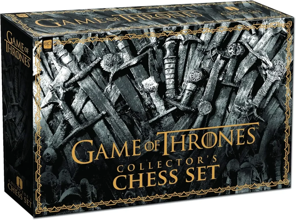 Game of Thrones Collector's Chess Set: Own the Epic Battle with 32 Custom Sculpt HBO Characters