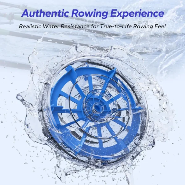 Premium Water Rowing Machines for Home: Experience the Finest Solid Wood Rowing with LCD Monitor and Ergonomic Comfort - Image 3