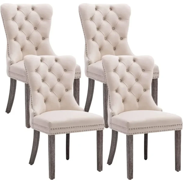 Captivating Tufted Dining Chairs: A Symphony of Style and Comfort for Your Dining Room