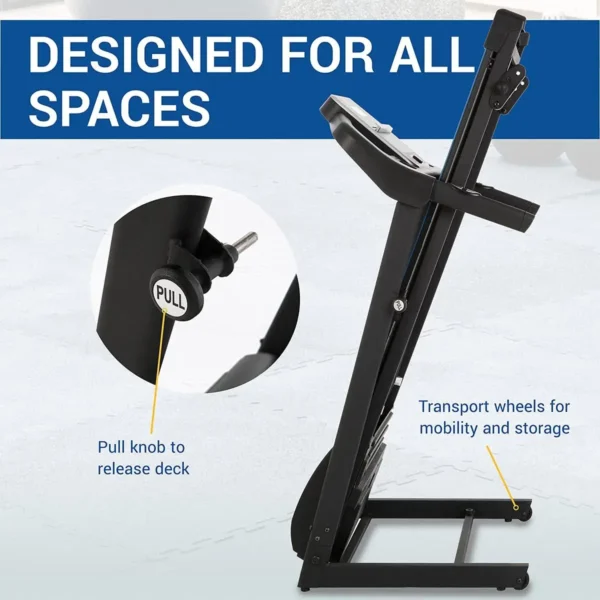 Premium Folding Smart Treadmill: Compact, Powerful, 250 LB Capacity - Image 6