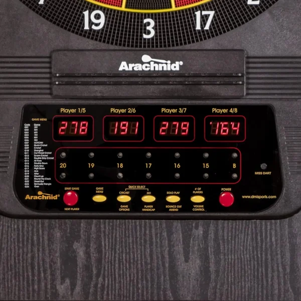 Electronic Dartboards with 24 Games, 132 Variations, and 6 Soft-Tip Darts Included - Image 4