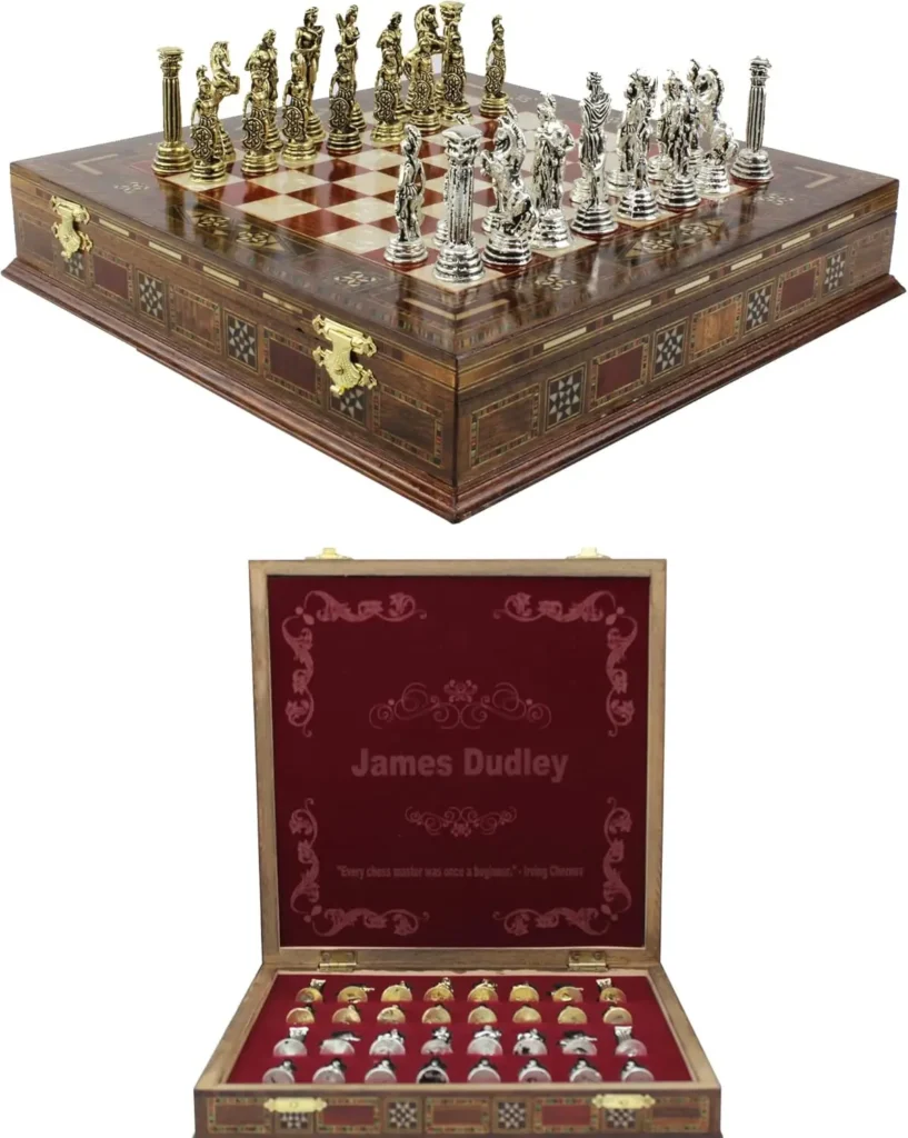 Personalized 11-Inch Chess Set: A Timeless Gift for Special Occasions