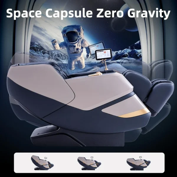 Acupressure Lounge Chair with Electric Footrest and Heated Massage - Image 18