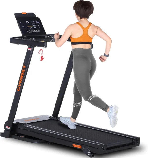 Home Treadmills: LCD Display, Incline, 300-350 lbs Capacity for Walking and Running