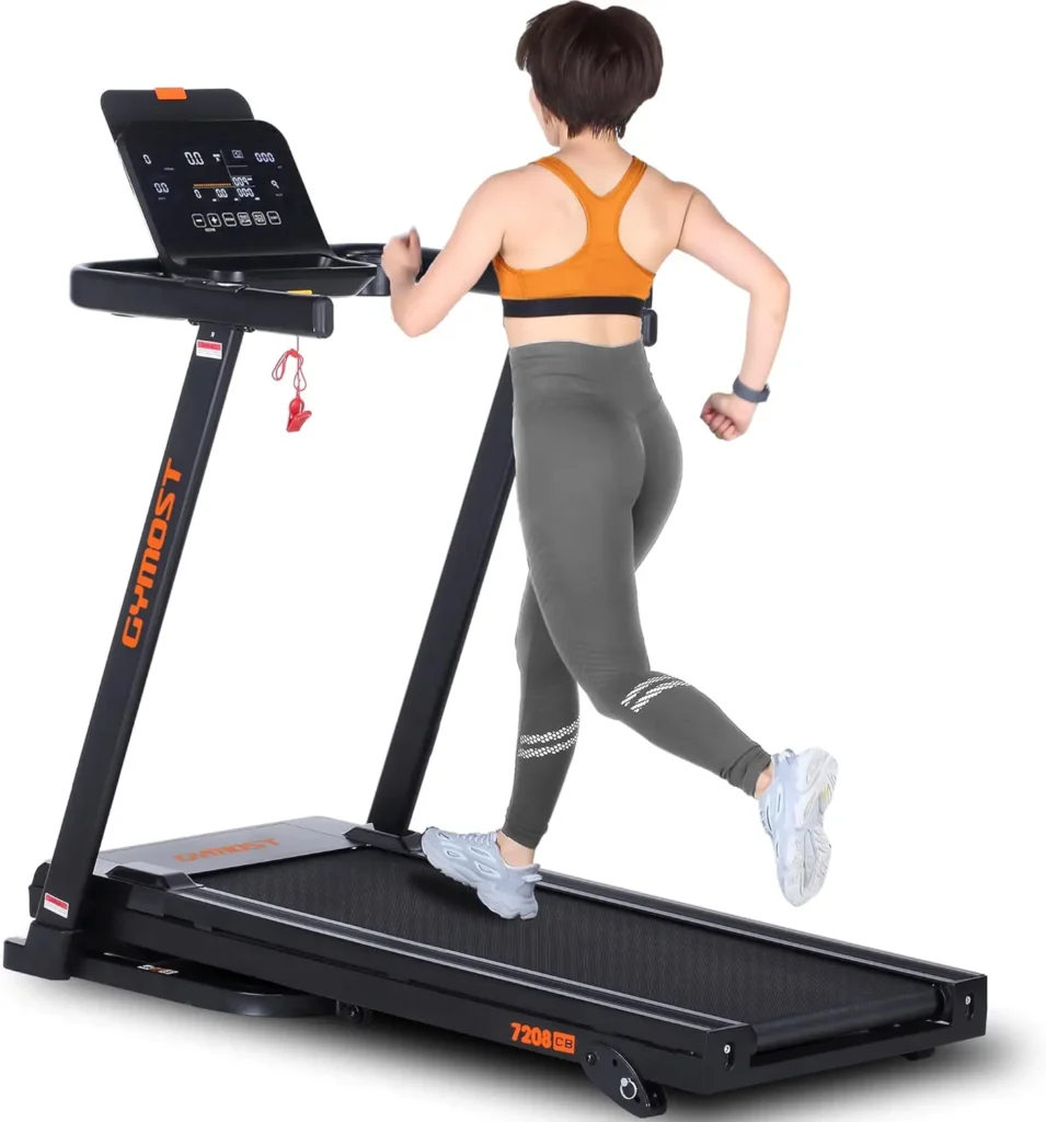 Home Treadmills: LCD Display, Incline, 300-350 lbs Capacity for Walking and Running