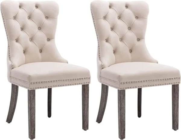 Captivating Tufted Dining Chairs: A Symphony of Style and Comfort for Your Dining Room - Image 12